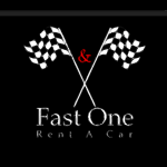 Fast One Rent A Car Logo Vector