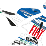 Fiat Yamaha M1 2007 Logo Vector