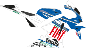 Fiat Yamaha M1 2007 Logo Vector