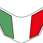 Flag Front Ducati Logo Vector