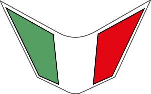 Flag Front Ducati Logo Vector