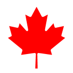 Flag of Canada Logo Vector