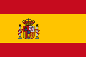 Flag Of Spain Logo Vector