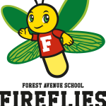 Forest Avenue School Firefly Mascot Logo Vector