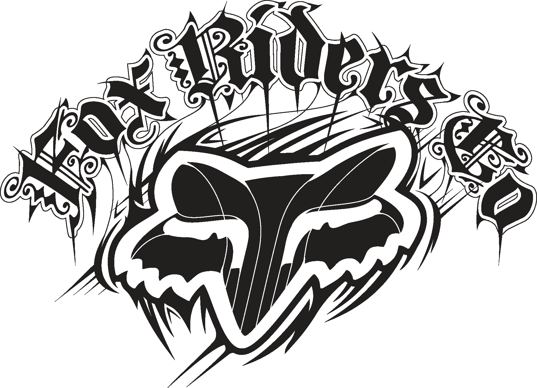 Fox Riders Company Logo Vector - (.Ai .PNG .SVG .EPS Free Download)