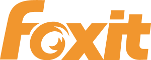 Foxit Logo Vector