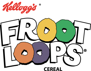 Froot Loops Cereal Logo Vector