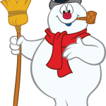 Frosty The Snowman Logo Vector