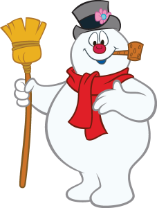 Frosty The Snowman Logo Vector