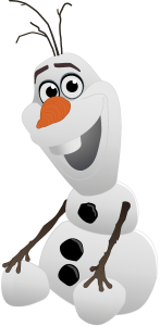Frozen Olaf Logo Vector