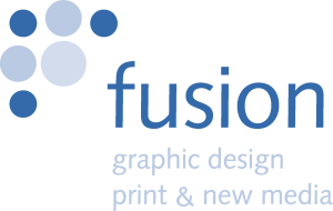 Fusion Design & Print Logo Vector