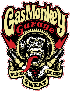 Gas Monkey Logo Vector