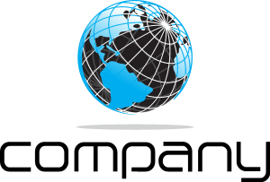 Generic Globe Logo Vector