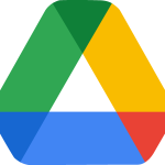 Google Drive Icon Logo Vector