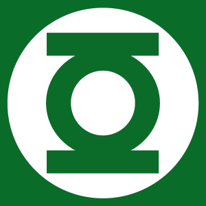 Green Lantern Logo Vector