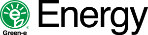 Green E Energy Logo Vector