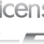 Guys License Accent Logo Vector