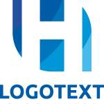 H Blue Logo Vector