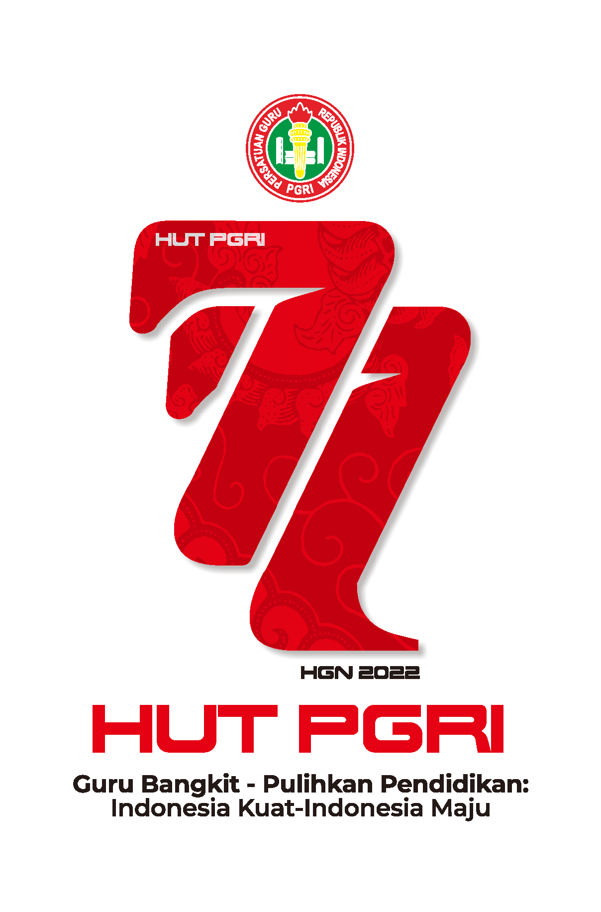 Desain Logo Hut Pgri Ke 77 2022 Format Cdr Png Free Download – Themelower