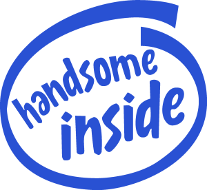 Handsome Inside Logo Vector