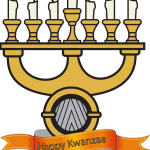 Happy Kwanzaa Logo Vector