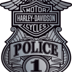 Harley Davidson Police Logo Vector