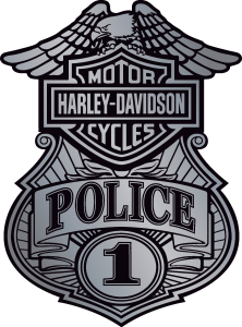 Harley Davidson Police Logo Vector