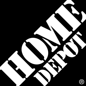Home Depot Black Logo Vector