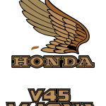 Honda V45 Magna Logo Vector