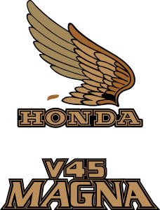 Honda V45 Magna Logo Vector