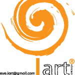 Iart (Eye Art) Logo Vector