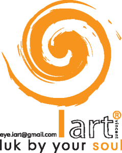 Iart (Eye Art) Logo Vector