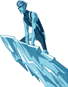 Ice Man Logo Vector