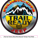 Jeep Rubicon Trail Logo Vector