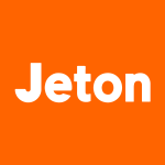 Jeton White Logo Vector