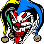 Joker Diablo Logo Vector