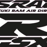 KIT PEGATINAS SUZUKI GSX R SRAD Logo Vector