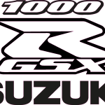 Kit Pegatinas Suzuki Gsx R1000 Logo Vector