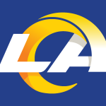 La Rams Outline Logo Vector