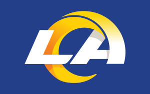 La Rams Outline Logo Vector