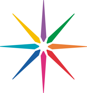Las Estrellas Icon Logo Vector