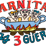 Las Tres Gueras Logo Vector