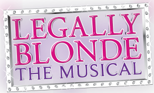 Legally Blonde Musical Logo Vector