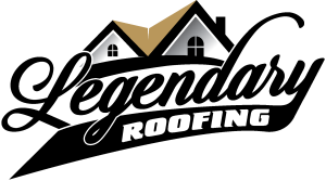 Legendary Roofing Logo Vector