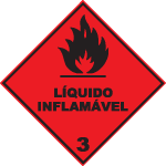 Liquido Inflamavel Logo Vector