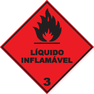 Liquido Inflamavel Logo Vector