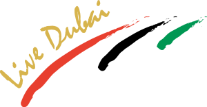 Live Dubai Logo Vector