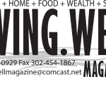 Living.Well Magazine Logo Vector