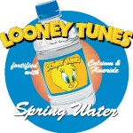 Looney Tunes Spring Water Logo Vector