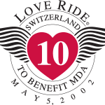 Love Ride Switzerland Logo Vector